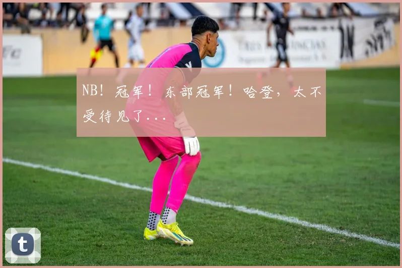NB！冠军！东部冠军！哈登，太不受待见了...
